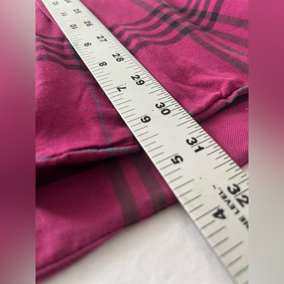 90s y2k CHRISTIAN DIOR mens pink plaid button up shirt cotton XL preppy classic - Picture 9 of 9